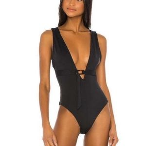 TAVIK Cindy Plunge Neck One-Piece Swimsuit